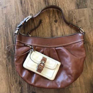 Coach bag and wristlet